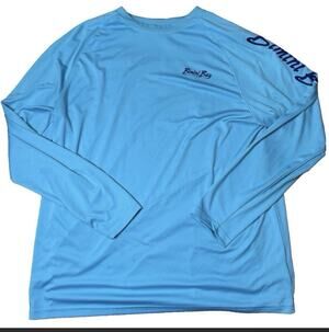 Bimini Bay Outfitters Long Sleeve Fishing Outdoor Shirt Size Large